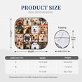thumbnail image 3 of Zufioo Collage of different dogs Print Folding Car Windshield Sun Visor, Anti-ultraviolet Sun Visor, Suitable for Trucks, Vans Car Accessories-Small, 3 of 6
