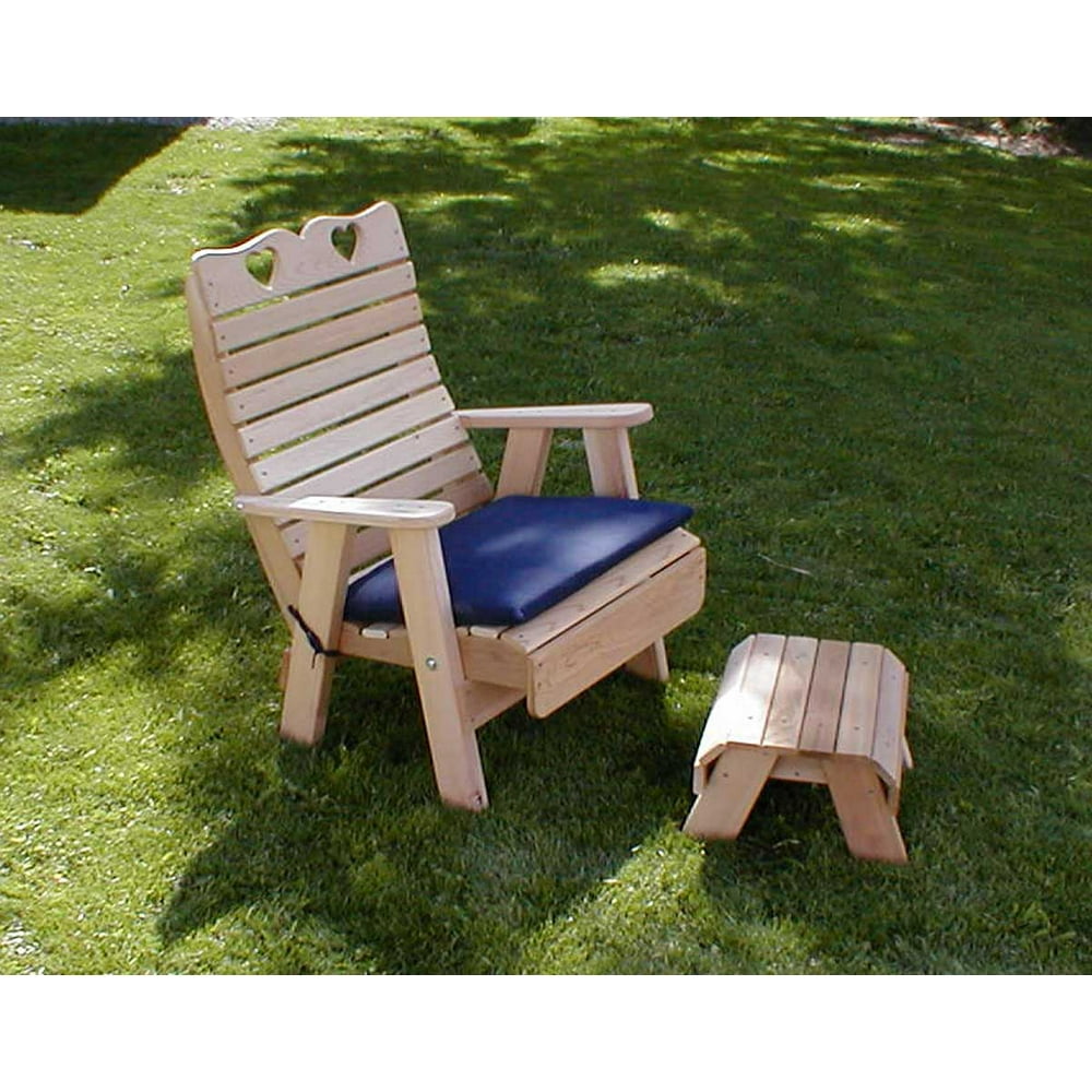 Creekvine Designs Wooden Furniture Western Red Cedar With White Sealer