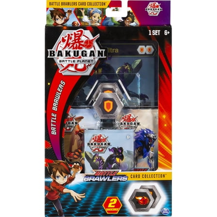 Bakugan, Deluxe Battle Brawlers Card Collection with Jumbo Foil Nillious Ultra Card, for Ages 6 and Up