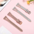 thumbnail image 2 of WEAVILUX Style PU Watch Straps Assorted Colors, Shiny and Stylish Bands for Watches, 2 Pieces, 2 of 8