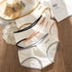 thumbnail image 2 of Ladies Panties Korean Girl Pure Color Panty Breathable Mid-waist Buttocks Cute Large Size Briefs Simple Women Underwearpangjing, 2 of 4