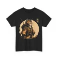 thumbnail image 1 of Ninja Samurai Cat Japanese Culture Funny Graphic Unisex T-Shirt, 1 of 4