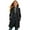 Black, variant on Long Wool Coats Girl Singel Breasted Peacoat Notched Collar Thick Trench Coat Warm Winter Overcoat Clothing Red 9 Years