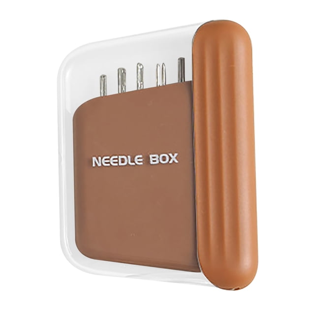 Needles for Sewing Needle Box Portable Household Magnetic Needle Box Practical Hand Sewing Needle Portable Storage