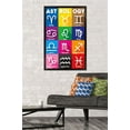 thumbnail image 2 of Astrology - Grid Wall Poster, 22.375" x 34", Framed, 2 of 3