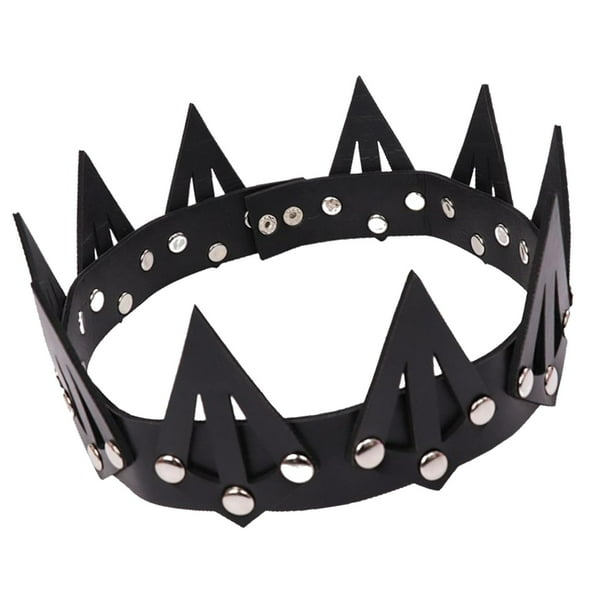 Reina corona Tiara estilo Retro decorativo negro para fiesta Cosplay princesa cumpleaños boda