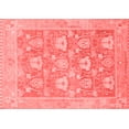 thumbnail image 1 of Ahgly Company Machine Washable Indoor Rectangle Oriental Red Traditional Area Rugs, 2' x 3', 1 of 4