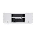 thumbnail image 3 of Pemberly Row Console de Cheminée Moderne 60 Pouces Entièrement Assemblée Blanche, 3 of 9