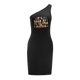 thumbnail image 1 of Vestido de mujer con hombros descubiertos, traje clásico de primavera, vestido corto de verano para caminar S, 1 of 7