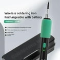 thumbnail image 6 of Cordless Soldering Iron Kit,USB Rechargeable Portable Cordless Soldering Iron, 3 Temperature Adjustment Portable Wireless Soldering Iron for Small Soldering Projects,DIY A9A9, 6 of 8