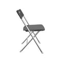 thumbnail image 7 of Mainstays Resin Seat & Back Folding Chair, Black, 7 of 7
