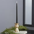 thumbnail image 2 of ROOT Candles Unscented Dipped Taper Candles, 12-inch Tall, Box of 12, Color: Black, 2 of 2
