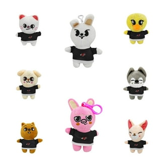 FlareFable Kpop Idol Boy Group Stray Kids SKZOO Plush, 3.94