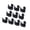 25mm, variant on 10pcs Sound Line Holder Clamps For Fixing Cords On Stands And Extensions Simple Installation without Tools Required