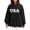 Black, variant on Vedolay Plus Size Tops for Women Womens Casual Hoodies Long Sleeve Solid Lightweight Pullover Tops Loose Sweatshirt,Coffee XL