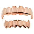 thumbnail image 1 of Parrillas de colmillo de dientes de chapadas en oro para accesorios de Yuyangstore Parrillas chapadas en oro de 18 quilates, 1 of 7