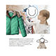 thumbnail image 4 of 50 Ganchos Infantiles De Terciopelo color gris, 4 of 4