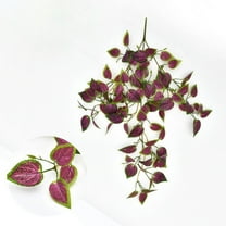 Cinvoph Artificial Hanging Greenary Fake Hanging Plants for Wall Living Room Decor Bathroom Shelf Home Indoor (No Baskets)