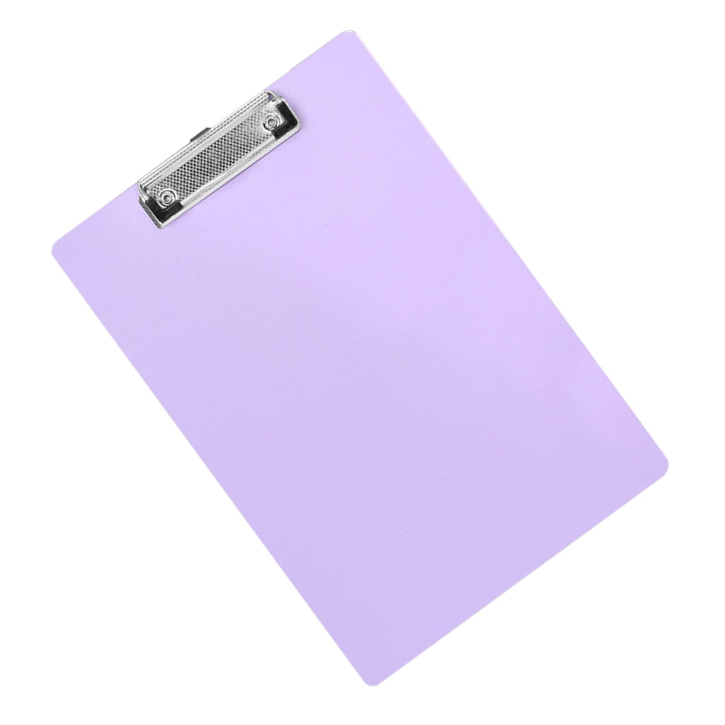 4Pcs/Pack Clipboard with Retactable Hanging Hook 12x8In Conference Writing Board