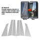thumbnail image 4 of Pilar de Ventana de la Puerta post Cubrido, Acabado de Alta Resistencia Cromado Con Acabado Espejado Pilar Pilar Cubierta para Vehículo, 4 of 7