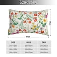 thumbnail image 2 of Balery Spring floral Funda de Cojín Estampada, Regalos para Mujeres, Regalos de Amor para Ella, Regalos para Novia o Esposa, Funda de Almohada-20"x30", 2 of 6