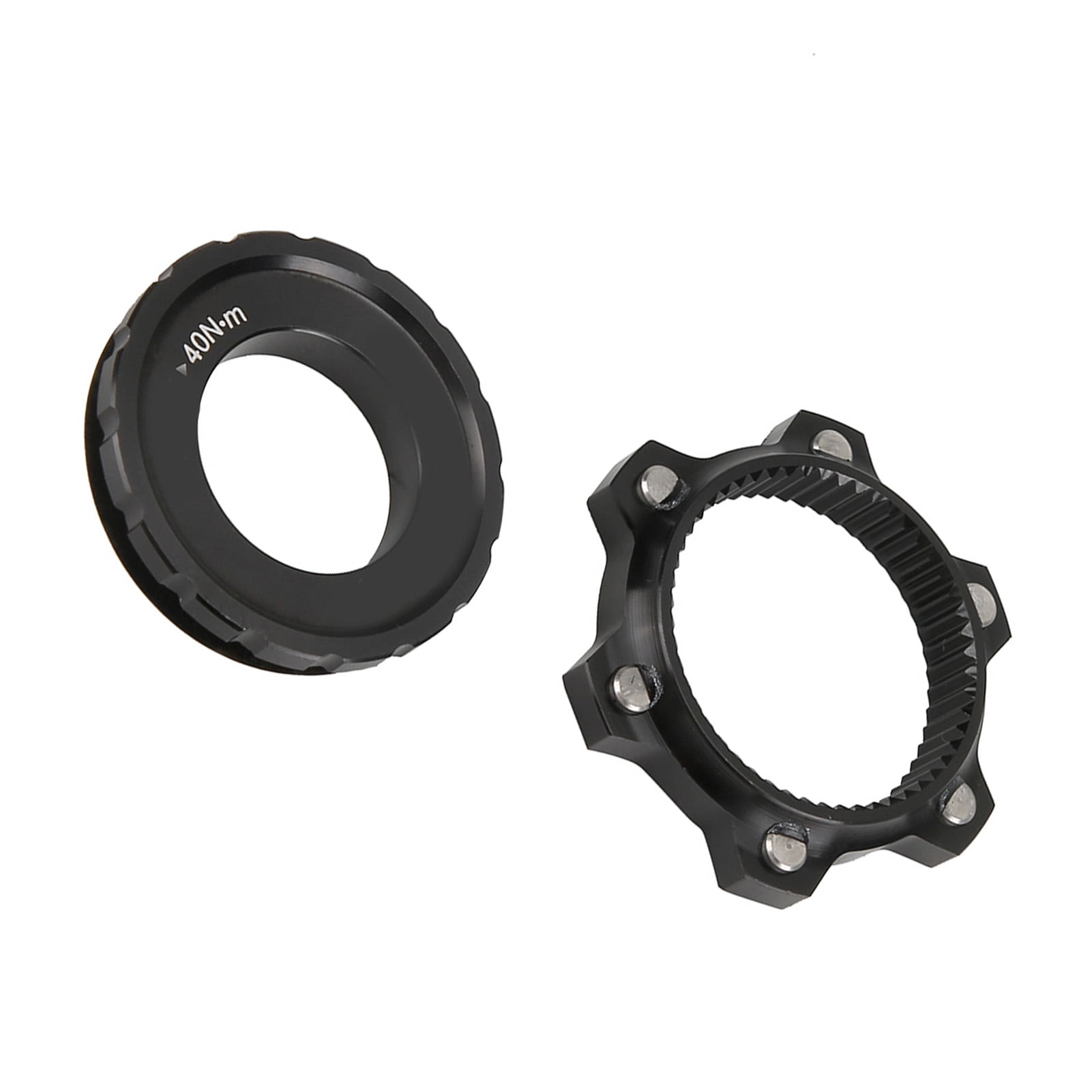 Bike Disc Brake Rotor Adapter, Bike Hub Center Lock Adapter, 6-Bolt Disc  Brake Rotor Aluminum Alloy DIY Bike for Cycling Lovers Mountain Bicycle MTB 