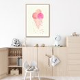 thumbnail image 2 of Ready2HangArt Kids Framed Art Print Yummy Ice by Treechild - Multi-Color 24 x 36, 2 of 3