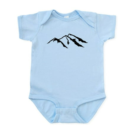 

CafePress - Mountains Infant Bodysuit - Baby Light Bodysuit Size Newborn - 24 Months