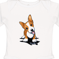 thumbnail image 4 of Inktastic Corgi Puppy Boys or Girls Long Sleeve Baby Bodysuit, 4 of 5