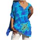 thumbnail image 1 of Blusa holgada de algodón con manga 3/4 y cuello redondo de verano para mujer Fridja hj2334, 1 of 9