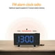 thumbnail image 5 of Reloj Despertador de radio FM de proyección multifuncional con carga USB yeacher  Reloj, 5 of 7