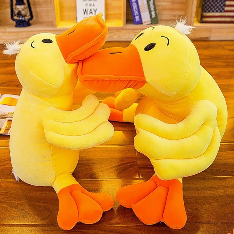 BINGLI Plush Pillow Stuffed Animal Toy, Cute Giant Goose Plush