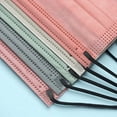 thumbnail image 3 of Balsa Circle 50 Assorted 3 Layer Breathable Disposable Face Masks Protective Covers Pollution Dust Germs, 3 of 7