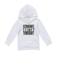 thumbnail image 7 of Douhoow Kids Baby Long Sleeve Hood Pullover Toddler Letter Print Cotton Sweatshirt, 7 of 7