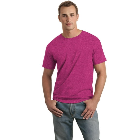 Gildan Men's 100 Percent Cotton Short Sleeve T-Shirt. 64000