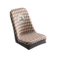 thumbnail image 1 of Fundas de Asiento Impresas Universal Decorativas Transpirables Resistentes Al Desgaste Fundas Elásticas para Sillas de Comedor Sala de Est Marrón yotijar Cubierta de asiento, 1 of 5