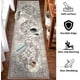 thumbnail image 4 of Alfombra YOUFORTONG, lavable, de poliéster, 90 x 180 cm, color beige, 4 of 7