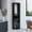 Black, variant on Mirrored Corner Bar Cabinet, 75" In Height, With Glass Doors And Storage H, Two Shelves For Your Liquors