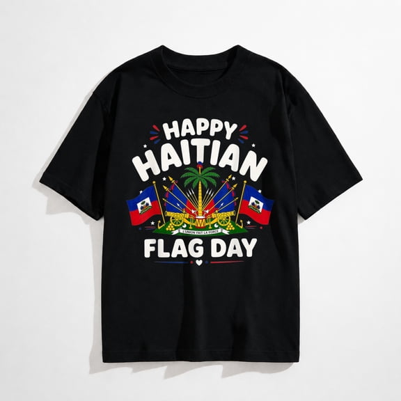 Haitian Flag Day Independence Graphic T-Shirt For Men And Women