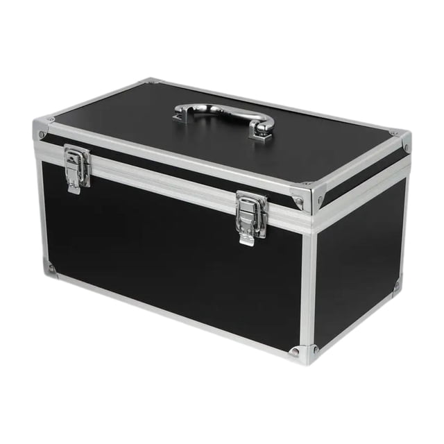 Caja de herramientas de Aleación de aluminio Gloria Estuche de almacenamiento portátil 29 cm x 16 cm x 15 cm