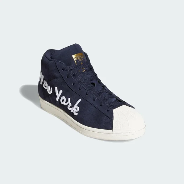 MEN'S Ad-id-as PRO MODEL "NEW YORK" RETRO FV4497 LEGEND INK (NAVY) / WHITE SZ 7