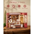 thumbnail image 2 of Kit de casa en miniatura ROBOTIME Honey Dessert Talk con luz LED, 2 of 8