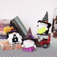 thumbnail image 3 of Adorno de peluche de gnomo de Halloween con luz para la decoración del hogar de la fiesta de la chimenea de vacaciones, kaili Sencillez, 3 of 5