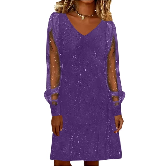 Women's Fashion Dress Cienvnstg Solid-Colour Dress for Women Outings New Women's Skirts