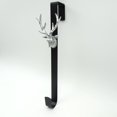 thumbnail image 1 of Silver Reindeer Head Wreath Hanger, 1 of 1