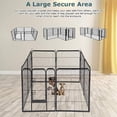 thumbnail image 2 of Bestpet Dog Playpen, 8 Panel, 40 inch, Folding, Metal, 2 of 7
