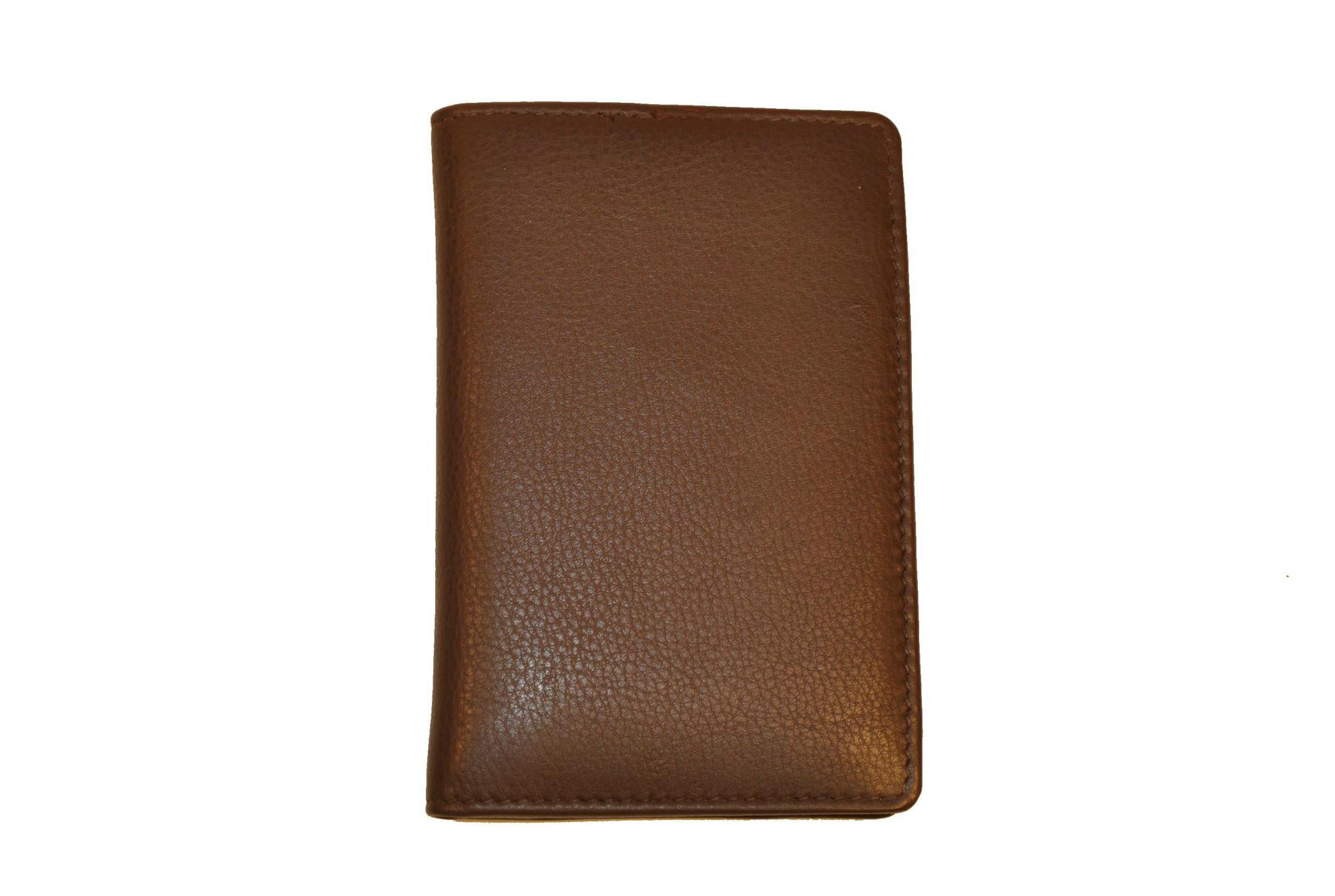 Budd Leather Nappa Business Card Case with 6 Credit Card Slits ...