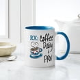 thumbnail image 4 of CafePress - Funny Rx Coffee Travel Mugs - 11 oz Ceramic Mug - Novelty Coffee Tea Cup, 4 of 4