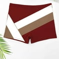 thumbnail image 5 of Miqool Swim Jammers for Men UPF 50+ Color Blocking Square Leg Quick Dry Compression Swim Briefs Swimsuit Athletic Racing Training Swim Shorts, 5 of 6