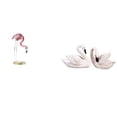 thumbnail image 1 of Elegante Escultura De Pájaro Flamenco Cisne De Resina, Figura De Arte Moderno Para Decoración Del Hogar Y El Jardín Con Soporte De Metal, Perfecta Para El Dormitorio, La Oficina Y La Sala De, 1 of 8